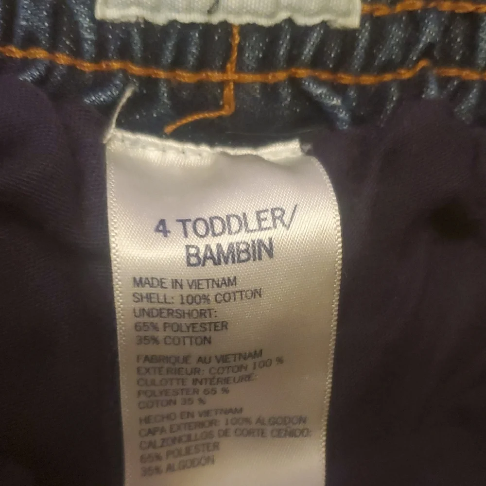 5 For 25$‎ Oshkosh Denim Skirt Girls Size 4 Blue